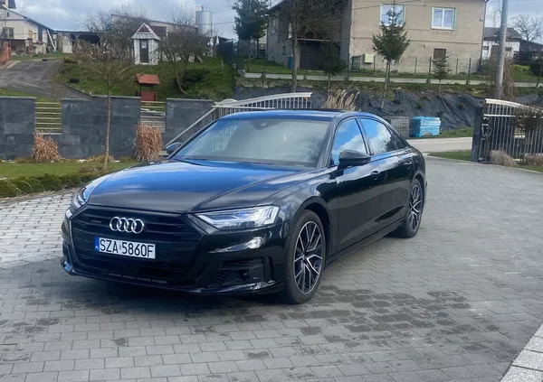 audi a8 Audi A8 cena 266000 przebieg: 84263, rok produkcji 2020 z Wolbrom